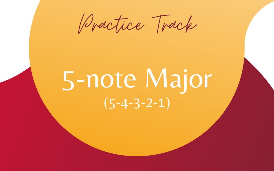 Descending 5-note Scale